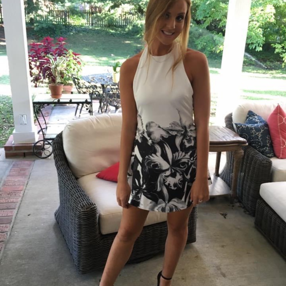 Tobi highneck dress
